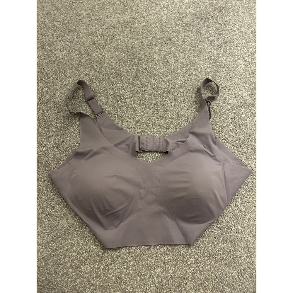 Bali Wireless Bra Womens XL Purple Excellent Comfort Revolution DF3496 Seamless